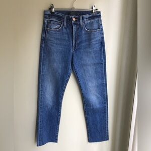 JOE’S The Luna High Rise Cigarette Ankle Jeans Size: 25